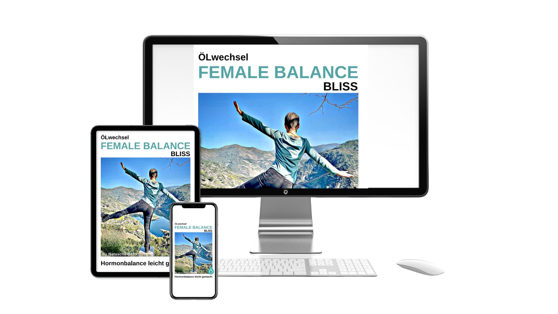 Komm zurück in deine Female Balance! Ganzheitliche Ansätze, praktische Anwendungen und persönliche Gruppenbegleitung während 6 Wochen.